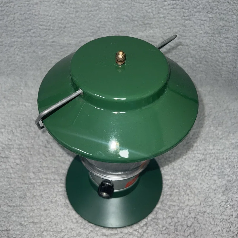 VTG Coleman Double Mantle Propane Lantern 5114A970 Box & NOS Bernzomatic Mantles